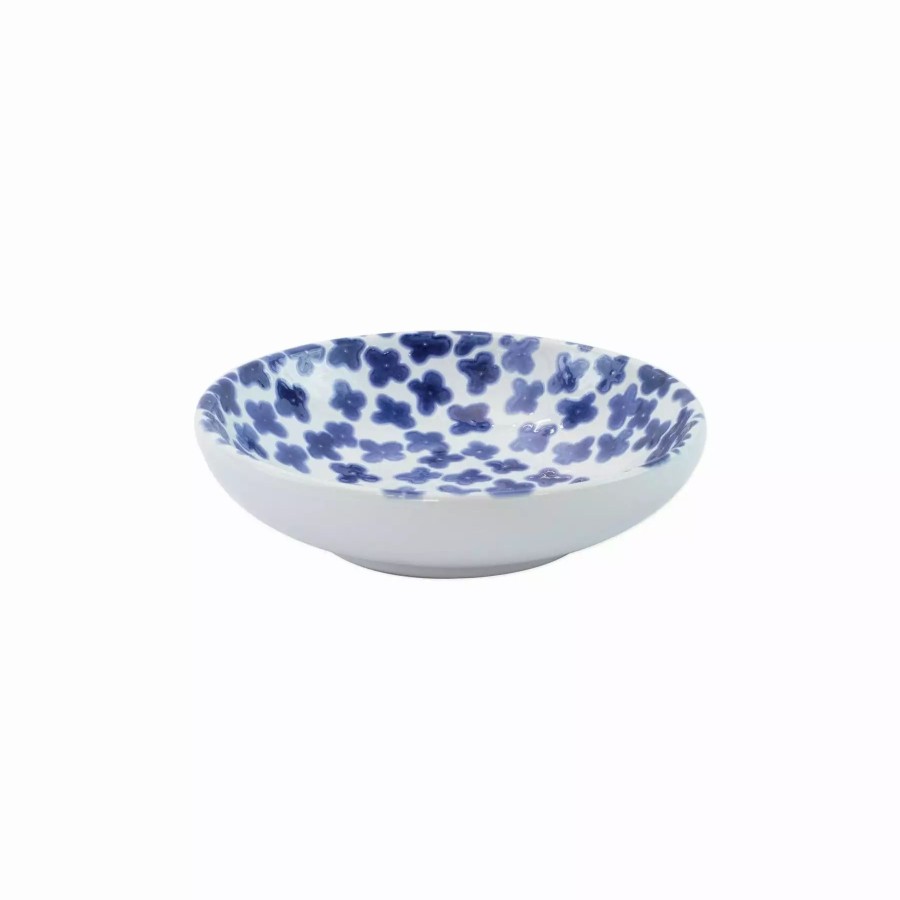 Serveware * | Viva By Vietri Santorini Flower Condiment Bowl