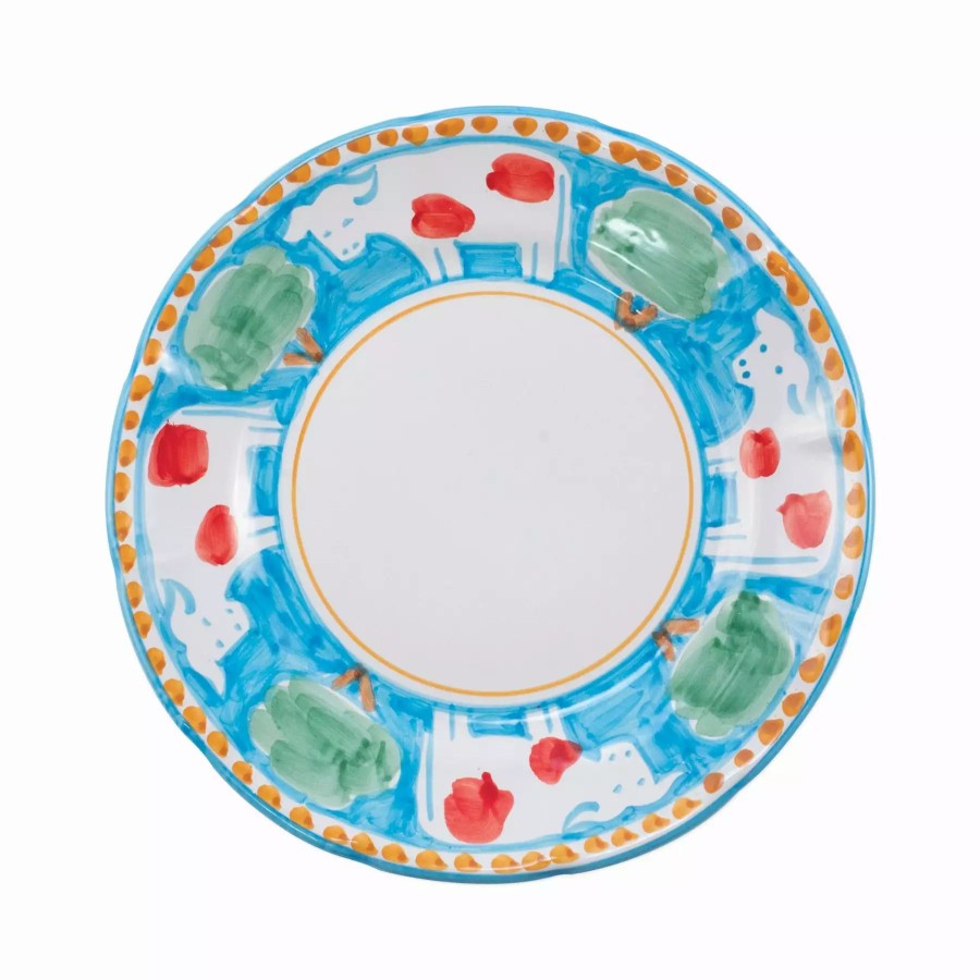 Dinnerware * | Vietri Campagna Mucca Dinner Plate