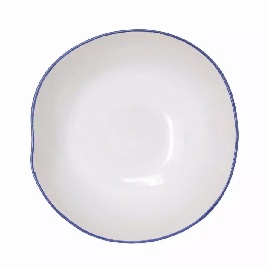 Serveware * | Vietri Aurora Edge Medium Bowl