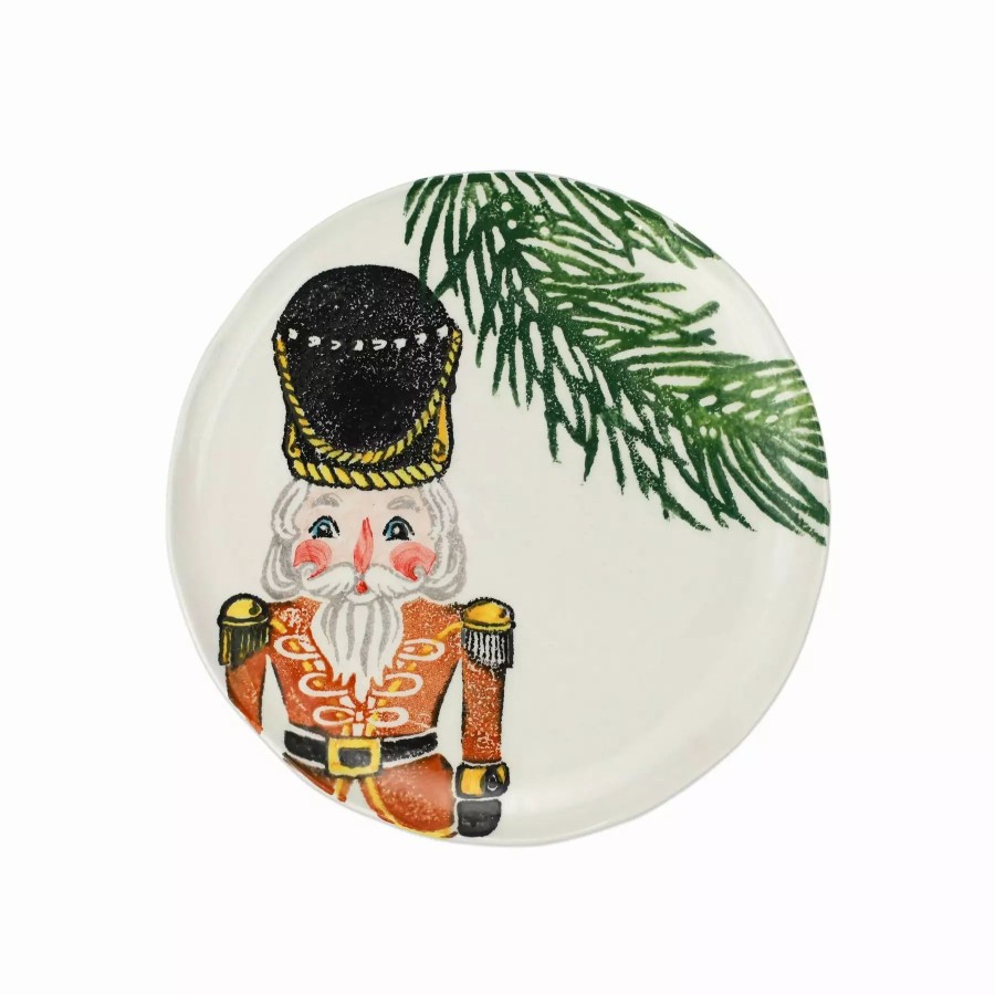 Sets * | Vietri Nutcrackers Gold Four-Piece Place Setting