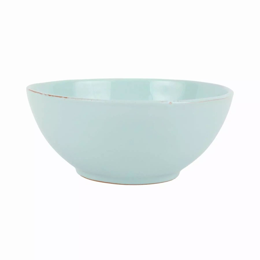 Serveware * | Vietri Cucina Fresca Aqua Small Serving Bowl