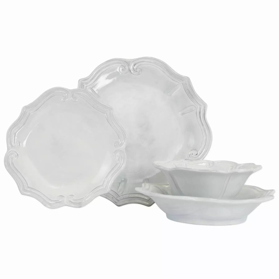 Sets * | Vietri Incanto Baroque Four-Piece Place Setting