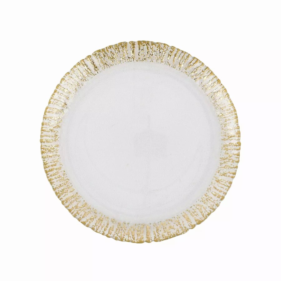 Dinnerware * | Vietri Rufolo Glass Dinner Plate