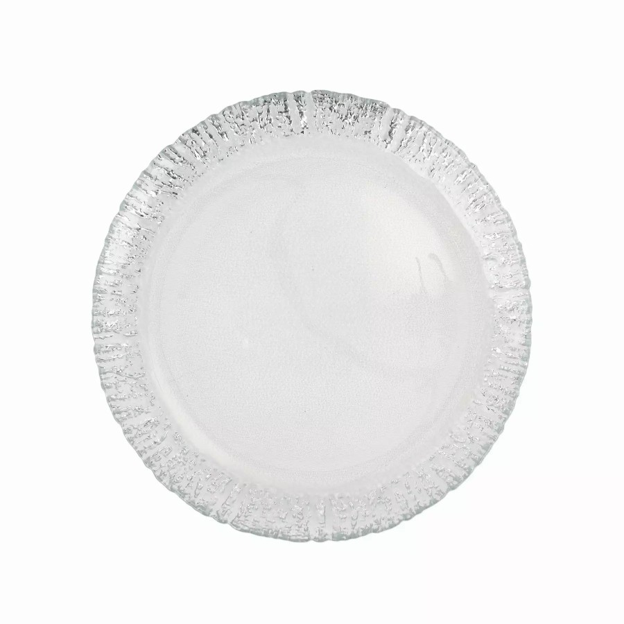 Dinnerware * | Vietri Rufolo Glass Dinner Plate