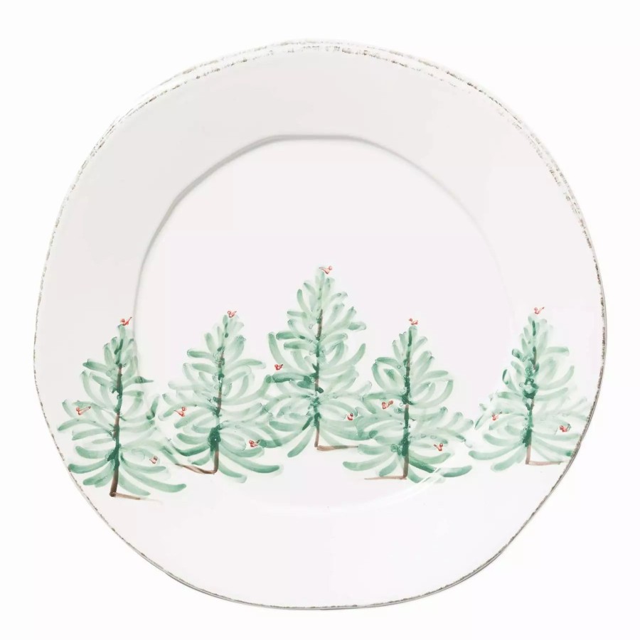 Sets * | Vietri Lastra Holiday 4-Piece Serveware Set