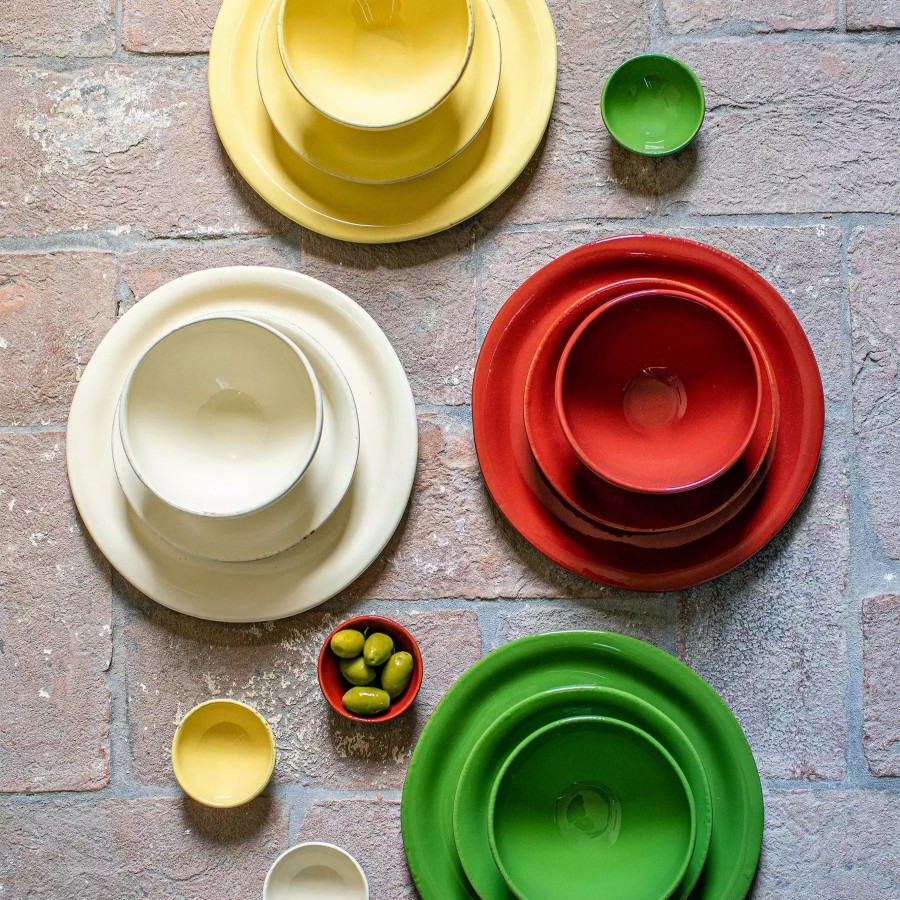 Dinnerware * | Vietri Cucina Fresca Saffron Salad Plate