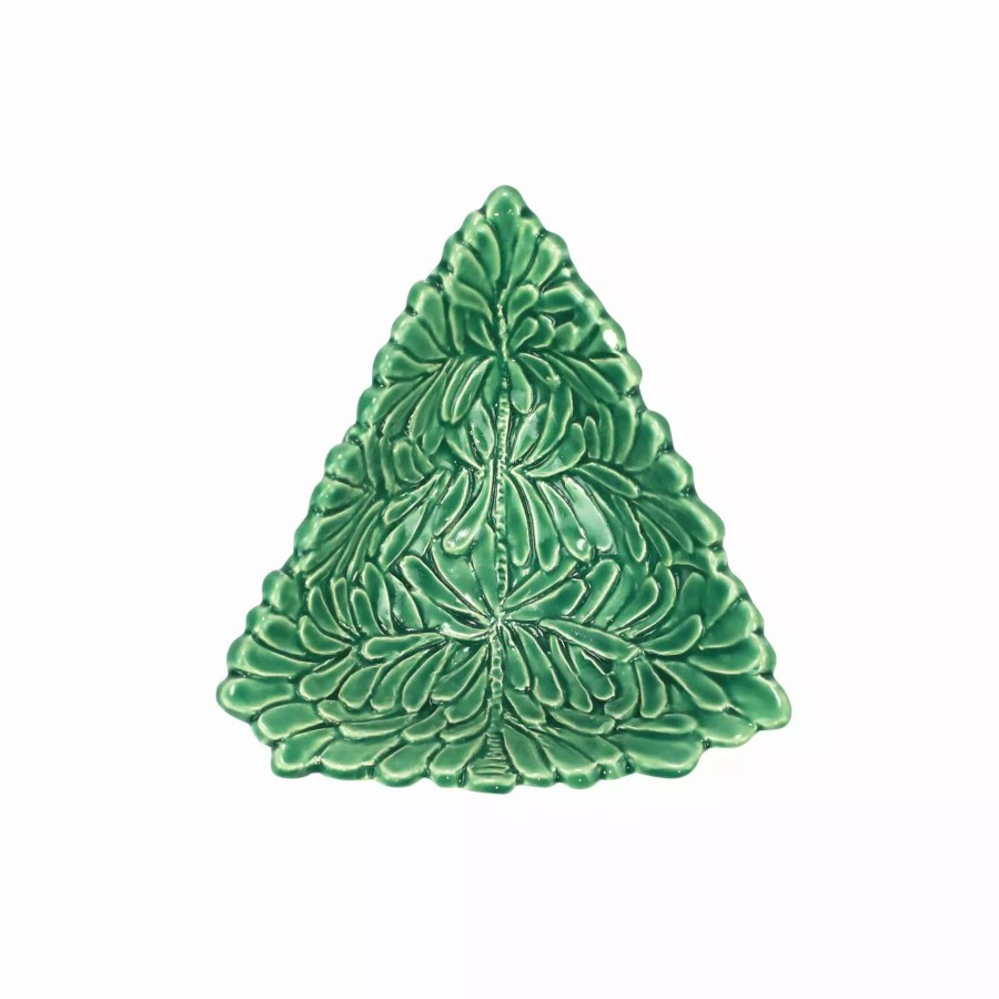 Serveware * | Vietri Lastra Holiday Figural Tree Dipping Bowl