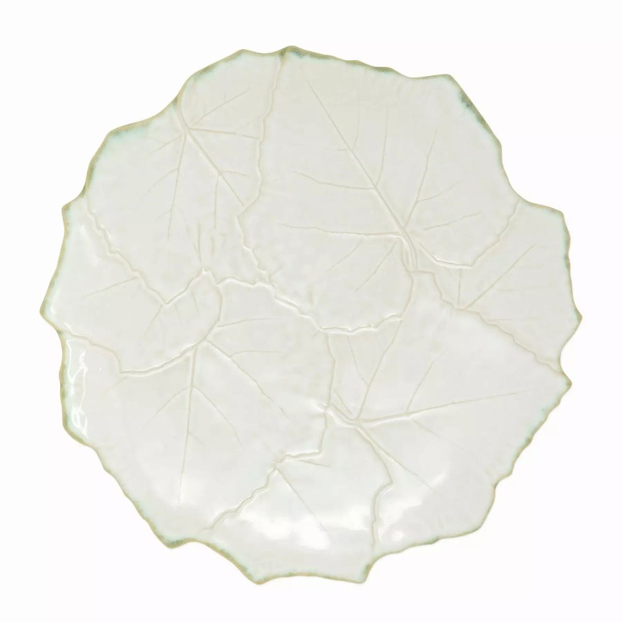 Serveware * | Vietri Foglia Stone Cheese/Tart Plate