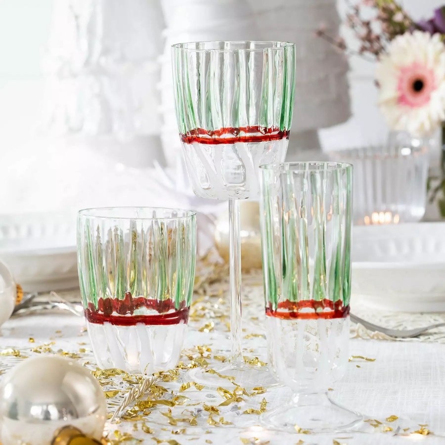 Flatware * | Vietri Garland Wine Glass