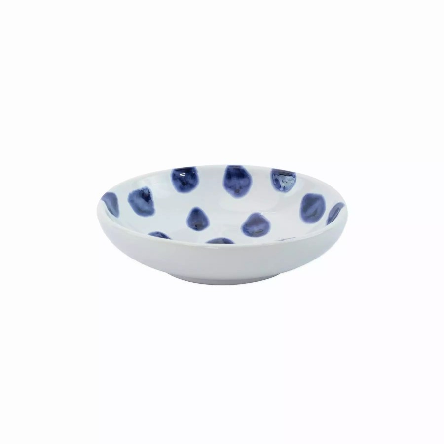 Serveware * | Viva By Vietri Santorini Dot Condiment Bowl