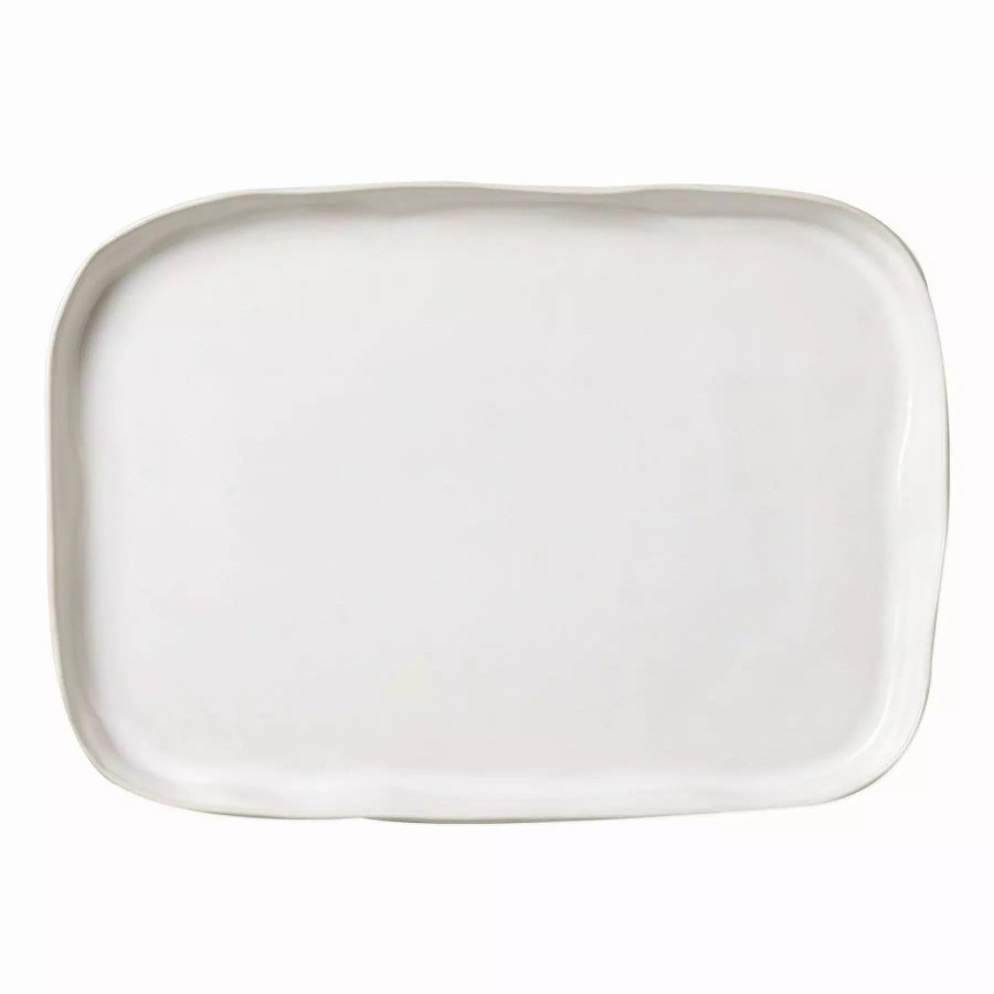 Serveware * | Vietri Forma Cloud Rectangular Platter